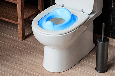 Toilet trainer seat "Opa", blue lagoon